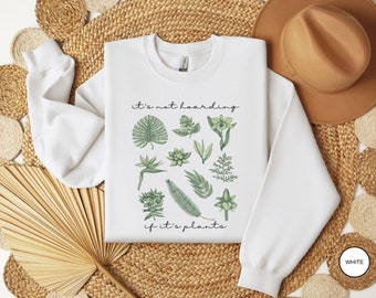 Plant Mom Sweatshirt For Plant Lover Gifts For Wife Plant Shirt Plant Mama Gifts Succulent Plant Lady Shirts Cottagecore Apparel