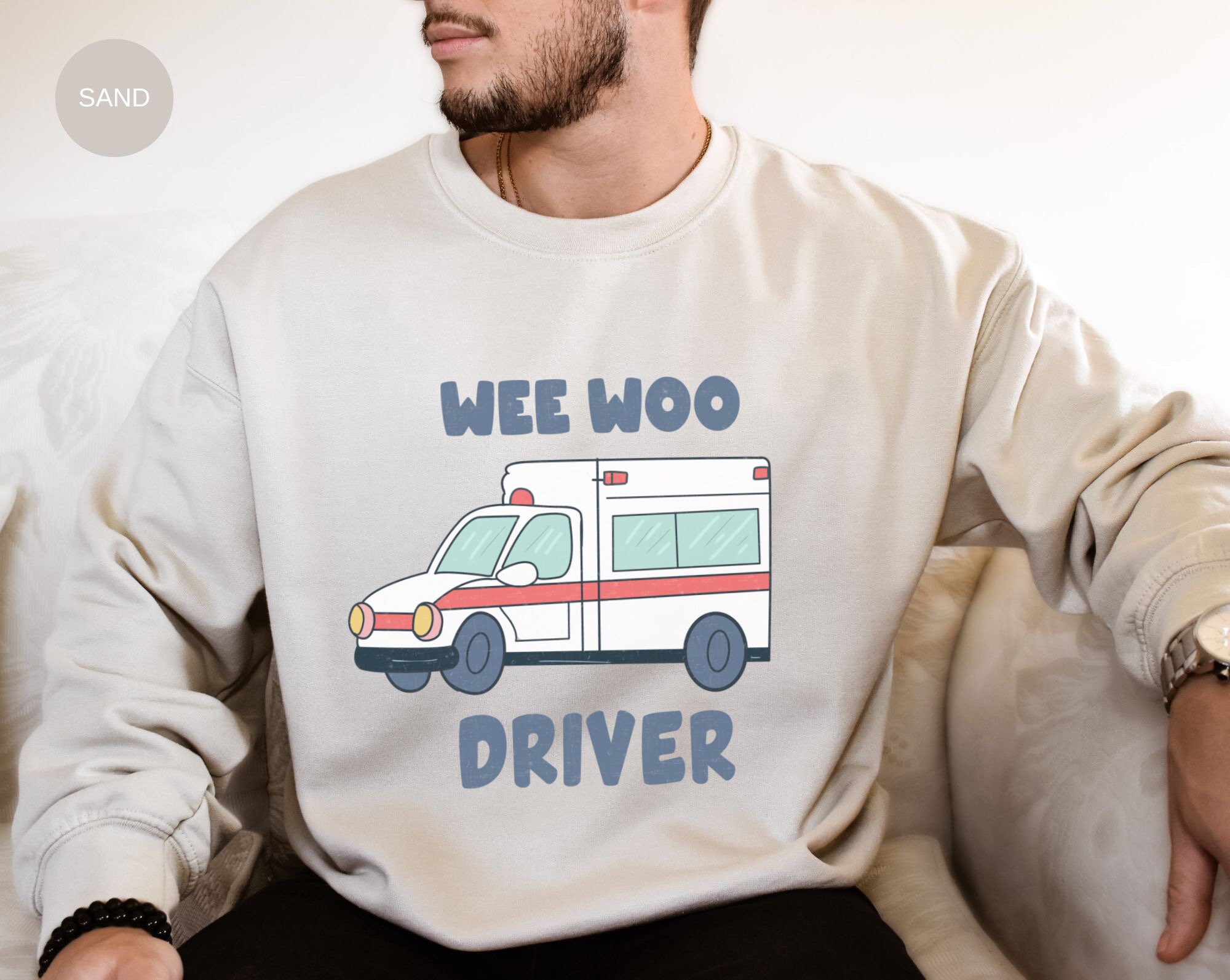 Cute EMT Sweatshirt For Ambulance Driver Gifts For Medical Professional Sweater Hospital Funny Quotes Medic Aesthetic Classic Sweats