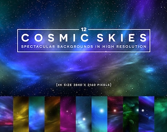 Niebo kosmiczne, Mgławice, Papiery cyfrowe, Galaktyka, Wszechświat, Gwiazdy, Wysoka rozdzielczość, Przestrzeń kosmiczna, Sztuka kosmiczna, Tapeta, Album, Planety, Gwiazdy