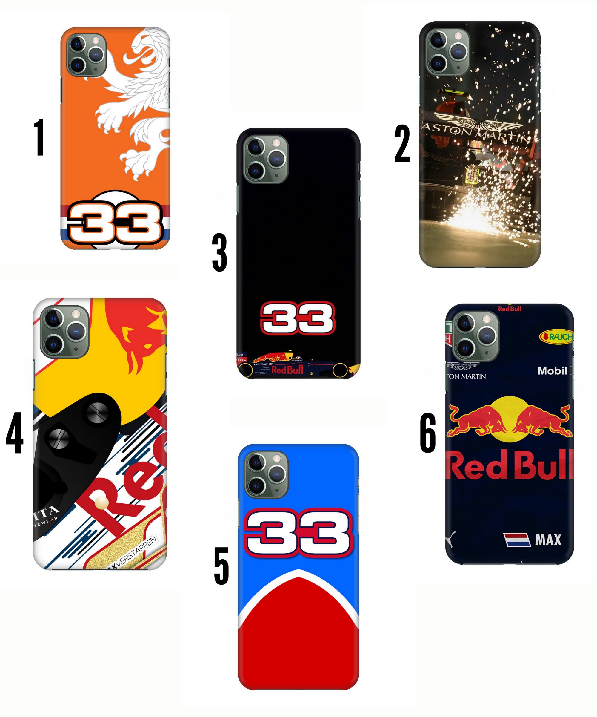 سماعات هواوي بلوتوث Max VERSTAPPEN Coque de téléphone Red Bull Formule 1 f1