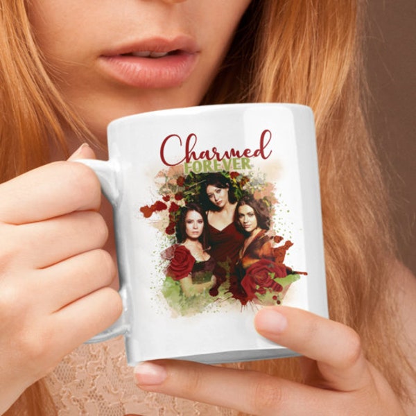 Mug céramique imprimé inspiré de Charmed Forever inspiré de Charmed, sublimation sur tasse à café ou thé