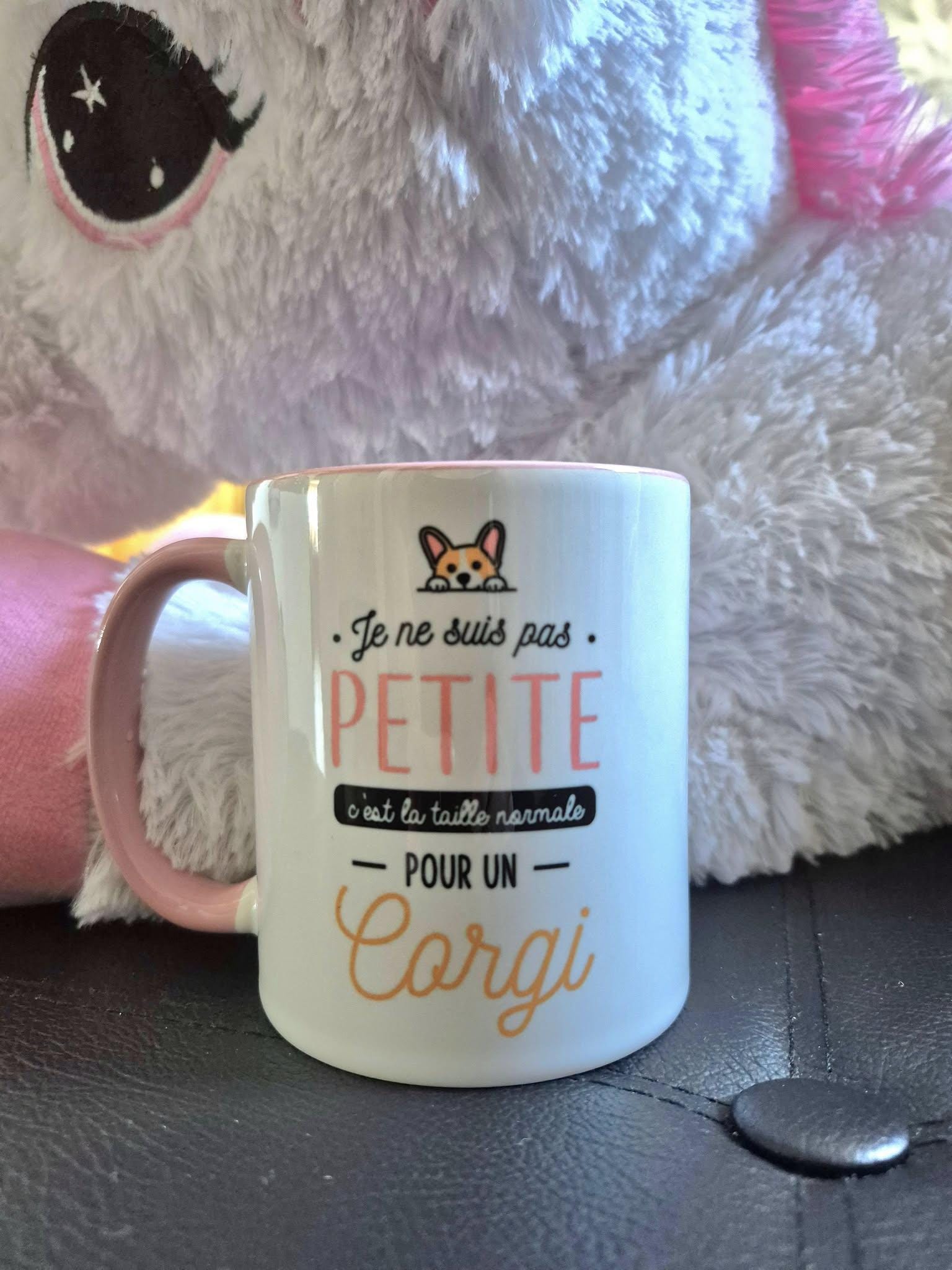 Ceramic Mug Printed "I'm Not Small, It's Normal Size For A Corgi" - Funny Gift for Corgi Lovers