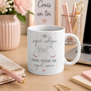 Taza de cerámica: Un buen compañero siempre se convierte en un buen amigo | Regalo ideal para un compañero de trabajo