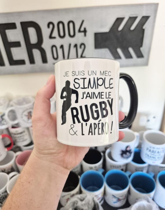Mug 'Chui Pas Du Matin' En Céramique Blanche - Idée Cadeau Humoristique - Neuf Sous Boîte