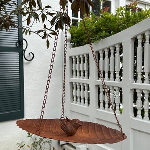 Hanging bird feeder
