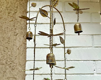 Dragonfly iron wind chime
