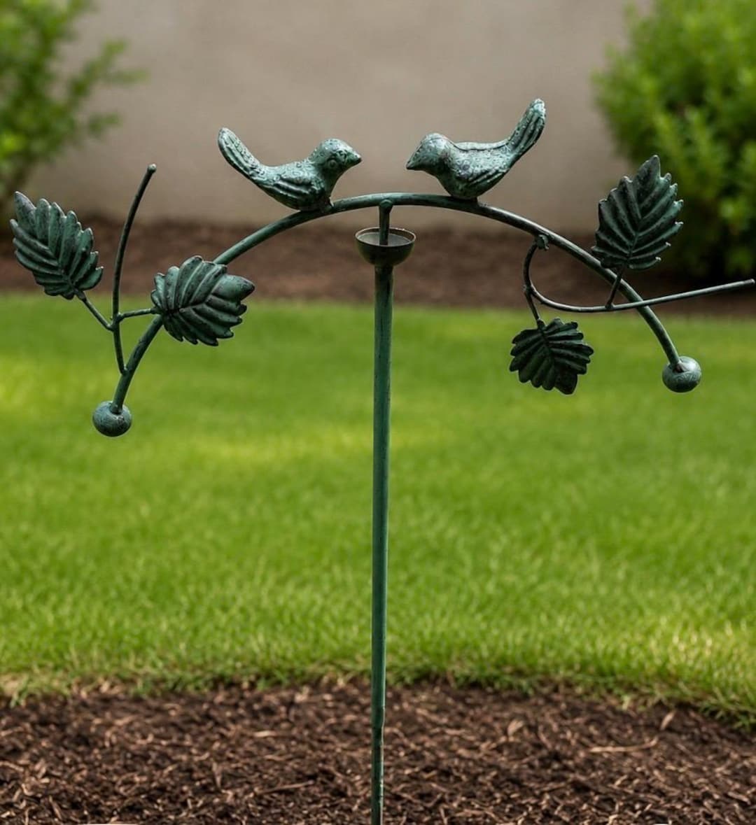 Love Bird Kinetic Balancing Garden Art Stake - Etsy