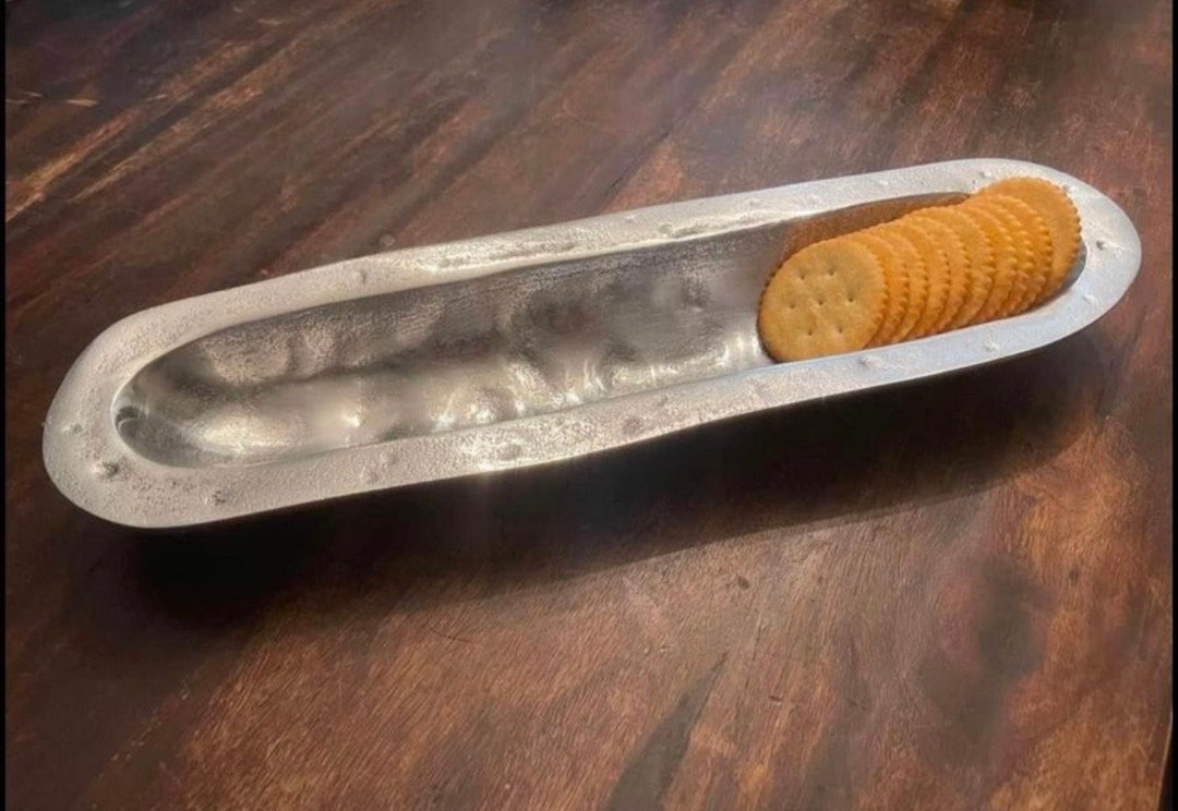 Pewter Cracker Holder, Pewter Tray Etsy