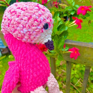Flamingo plushie
