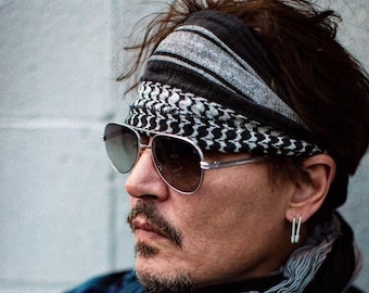 ジョニー・デップのストライプバンダナ - Etsy 日本