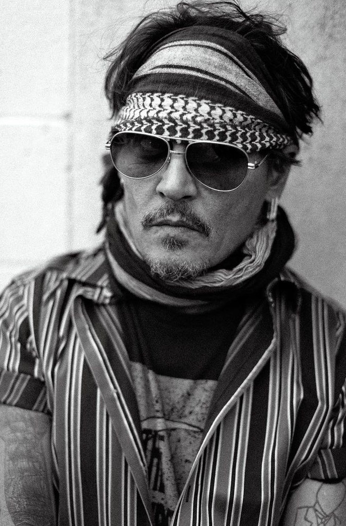 ジョニーデップ　愛用　スカル　バンダナ　 Johnny Depp ジョニーデップ 愛用 スカル バンダナ Johnny Depp
