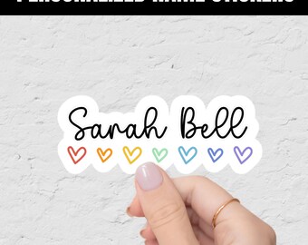 Custom Vinyl Name Decals: Tumbler, Car, Laptop Stickers