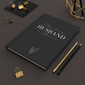 Loss of Husband Gift | Letters to Husband Grief Journal | Husband Memorial Gift | Sympathy Husband Loss Gift | Sympathy Gift for Widow Wife