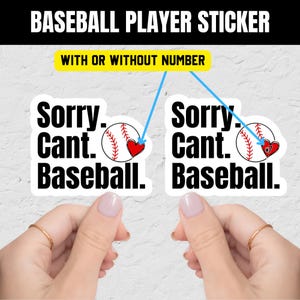 baseball stickers, funny baseball sticker baseball decals, baseball mom stickers, laptop stickers, baseball water bottle sticker