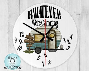 Fun Wall Clock for the Camper