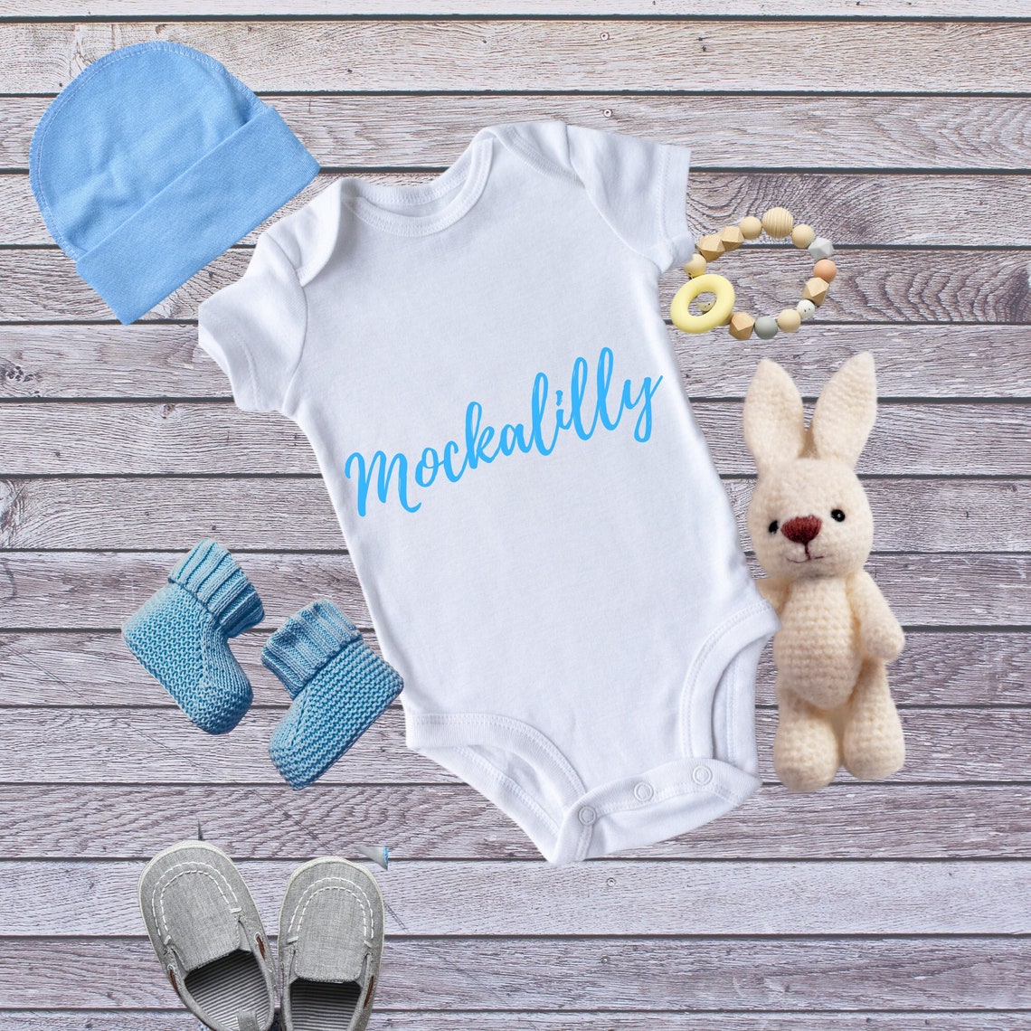 Baby Boy Announcement Gender Reveal Bella Canvas 100B Baby Etsy