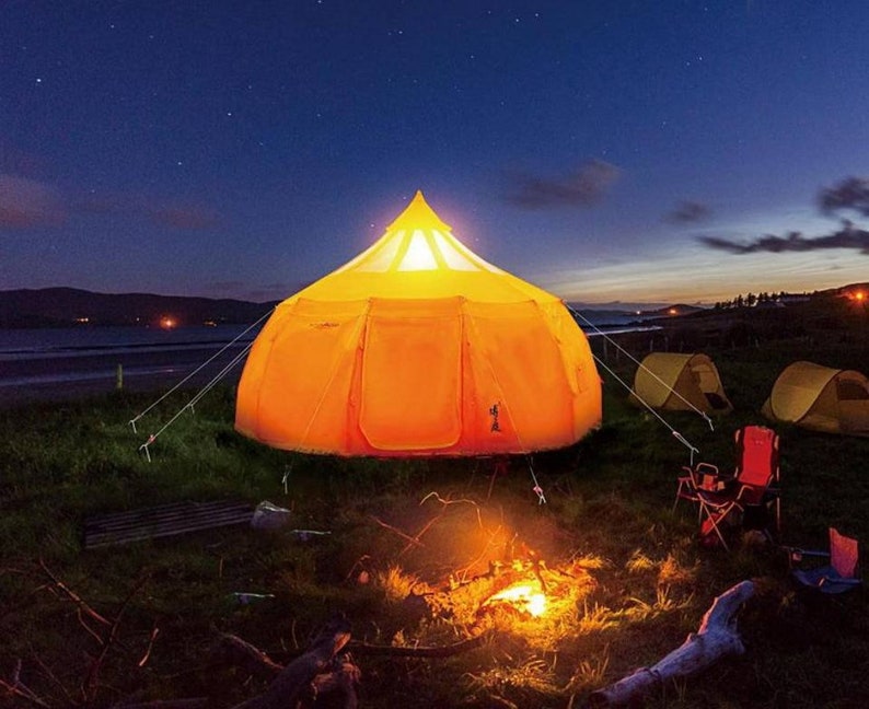 Galaxy Glamping Tent Large Waterproof Luxury Tent / Canvas Etsy