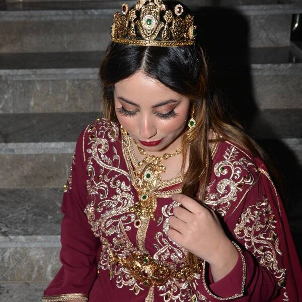 Modern Moroccan Wedding Dress Etsy