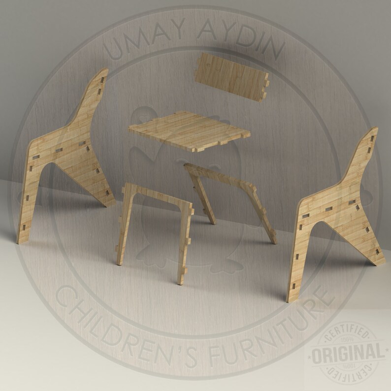 Modern Chair Design, Modern Dining Chair Plans, Minimalism Chair, Cnc ...