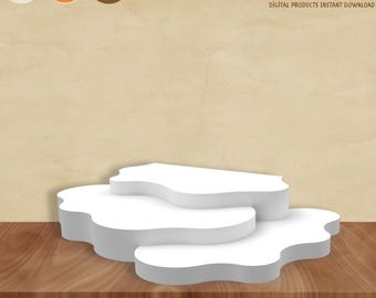 Wedding Podium Stage CNC Plans: Wavy Podium - DIY Digital Download