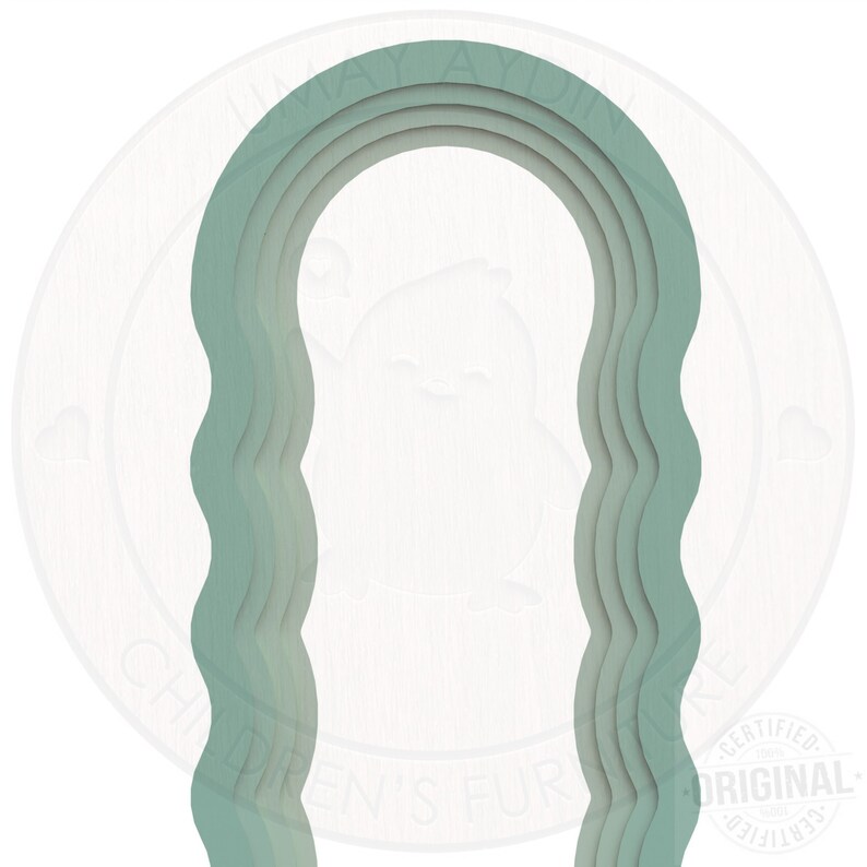 CNC Ripple Backdrop Arch: Wavy Design, DXF-SVG Files (digital Download ...
