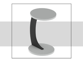Modern Parametric Coffee Table CNC DXF SVG Files (Digital Download)