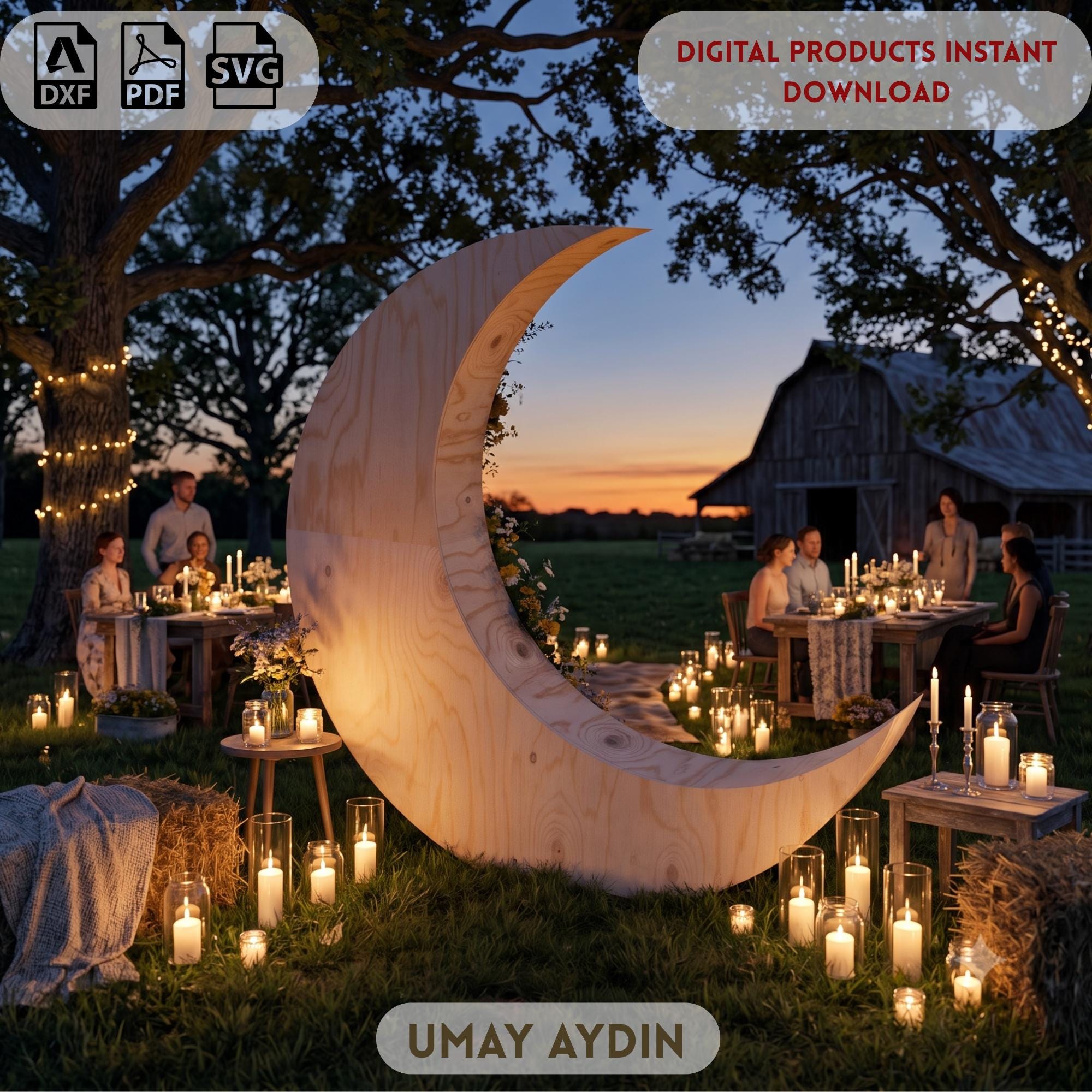 Half Moon Stand - Etsy