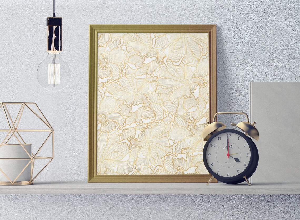 200 Luxury Gold Foil Procreate Brushes Bundle Digital Brushes Procreate Stamps Procreate Brushes