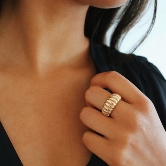 Bague or epaisse hotsell