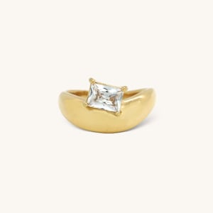 Carissa Tilted Dome Ring