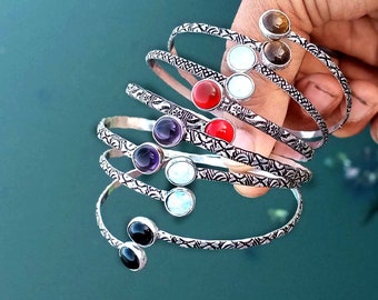 Multi Tourmaline Gemstone Fashion Bracelet for Women 925 Sterling Silver Plated Handmade Bracelet Unique Designer Ethnic Party Gift Bracelet Jewelry Multi Tourmaline Gemstone Fashion Bracelet for Women 925 Sterling Silver Plated Handmade Bracelet Unique Designer Ethnic Party Gift Bracelet Jewelry