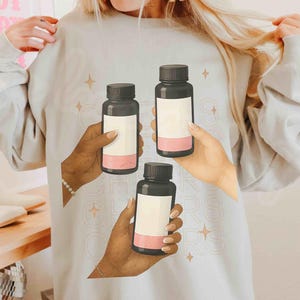 Hairstylist Sweatshirt For Cosmetologists, Hair Colorists, Salon Team, Blonding Specialist, Hairdresser Gift, Toner Bottle, Salon Branding