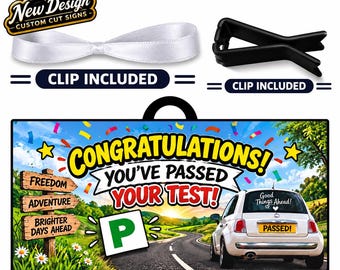 Personalised Car Air Freshener: Car Accessories Any Pictures & Text / Custom made.