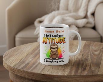 Personalised Mug Custom Name, Genius funny Mug