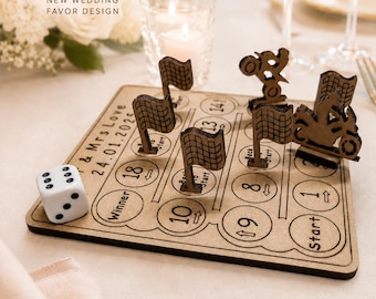 Wedding Favours mini Games Bike Racing
