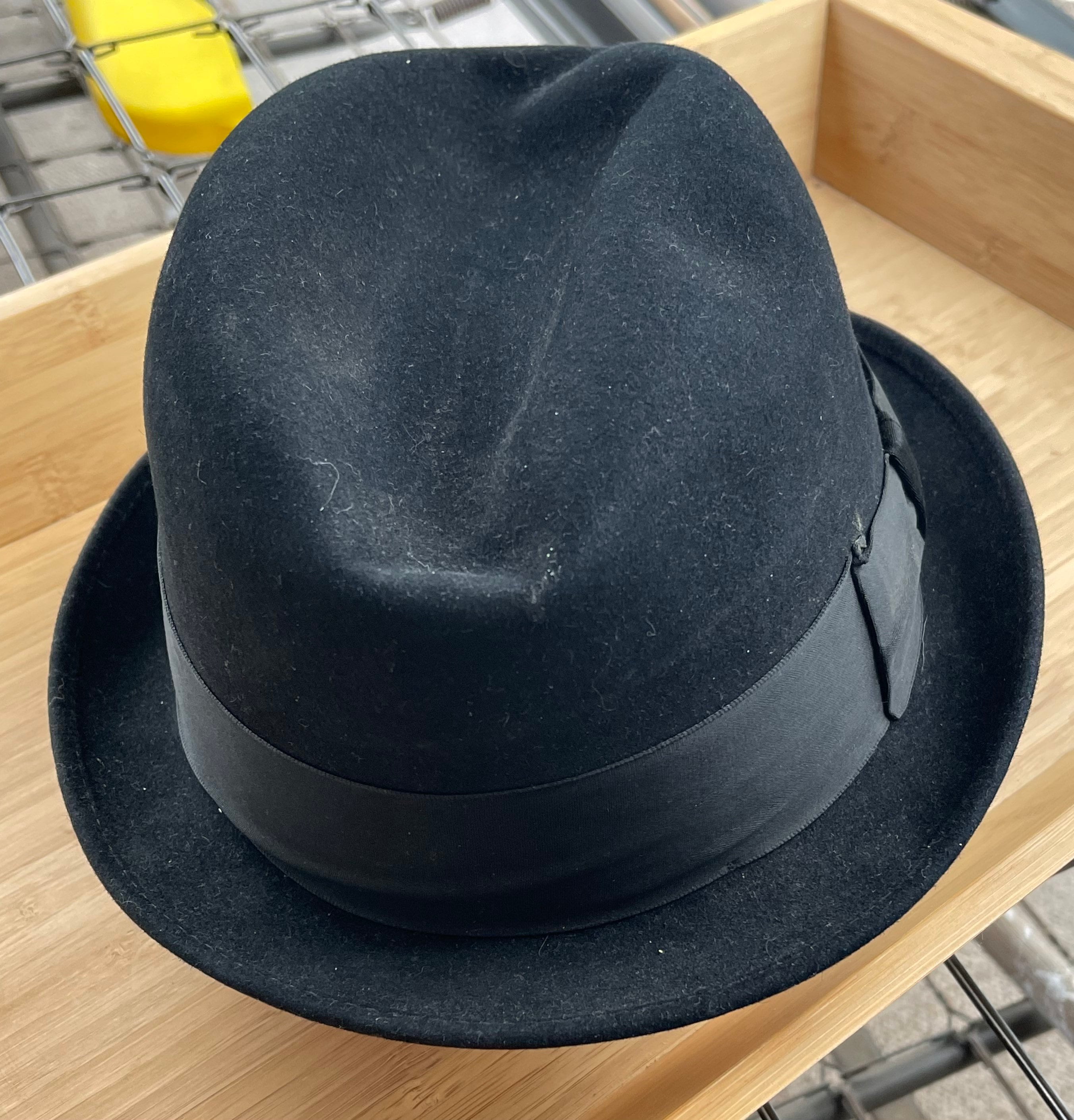 Black Fedora by Beaver Hat Co. - Etsy