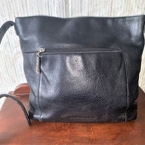 Vintage Stone Mountain Leather Purse Handbag Green