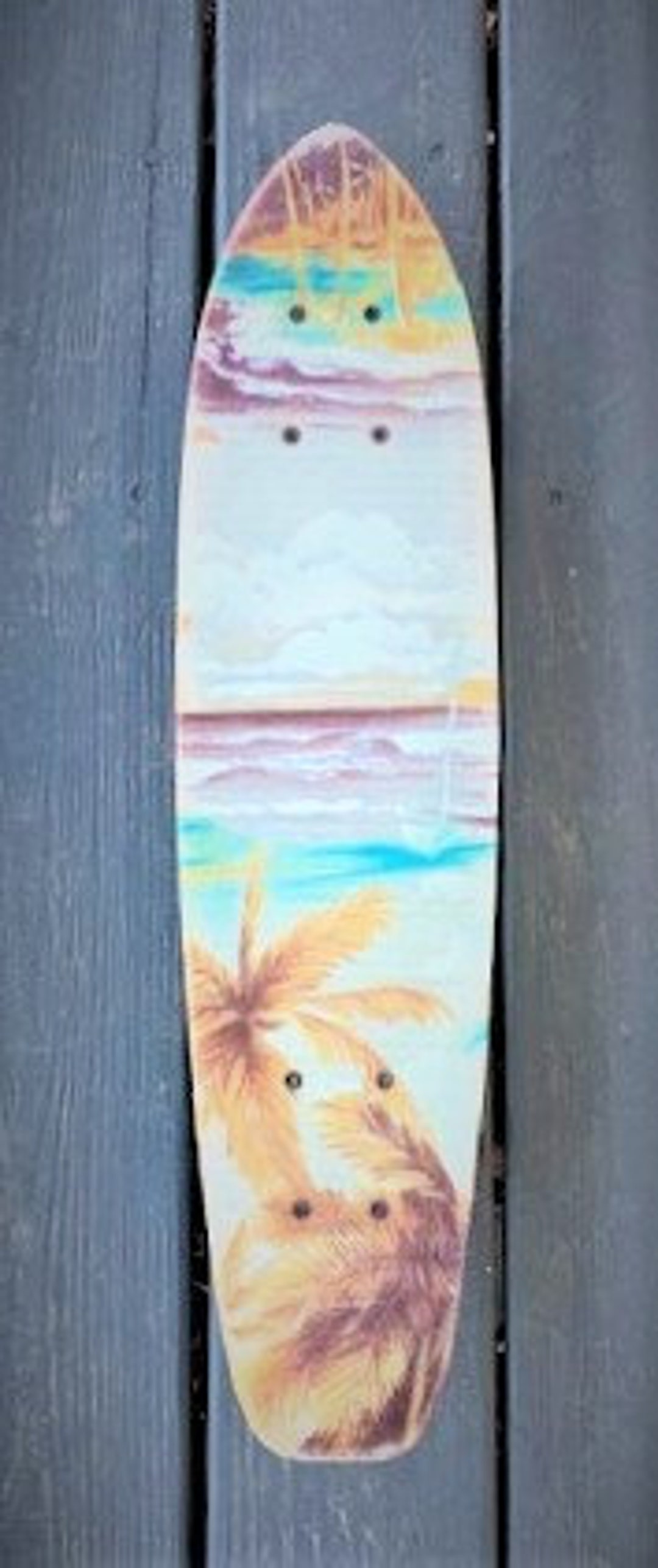 Dyno Fiber Flexi Skateboard Deck & Wheels 24l X Etsy