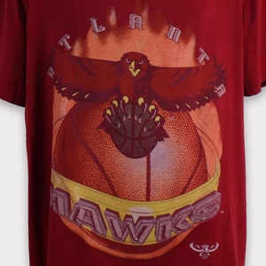 Vintage 00s Atlanta Hawks T-shirt Atlanta Hawks Sweatshirt Atlanta Hawks NBA Basketball Sweater Hoodie Jacket Crewneck Men Hat Gift Women