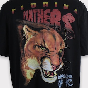 Vintage 00s Florida Panthers T-shirt XL Florida Panthers Sweatshirt Panthers Hockey Sweater Crewneck Hoodie Jacket Tee Jersey Gift For Him