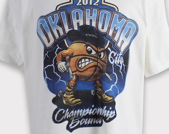 Vintage 00s Oklahoma City Thunder T-shirt Oklahoma City Thunder Sweatshirt Oklahoma City NBA Basketball Sweater Hoodie Jacket Crewneck Men