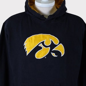 Embroidered Vintage 90s Iowa Hawkeyes Sweatshirt Iowa University Iowa Hawkeyes Football Sweater Crewneck Hoodie Jacket T Shirt Hat Gift Tee