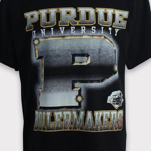 Vintage 00s Purdue Boilermaker Sweatshirt Purdue Boilermaker T-Shirt Purdue Universität Purdue Football Pullover Hoodie Jacke Geschenk Rundhalsausschnitt