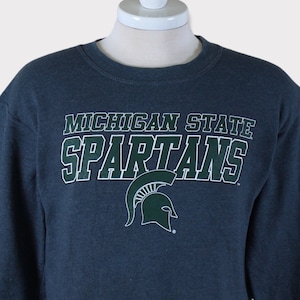 Vintage 90s Michigan State Spartans Sweatshirt/Michigan University/Michigan Spartans Shirt/Michigan Spartans Tshirt/T shirt/Sweater/Hoodie