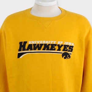 Embroidered Vintage 90s Iowa Hawkeyes Sweatshirt Iowa University Iowa Hawkeyes Football Sweater Crewneck Hoodie Jacket T Shirt Hat Gift Tee