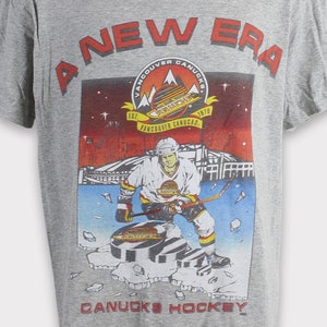 Maglietta vintage anni 2000 dei Vancouver Canucks, felpa dei Vancouver Canucks, maglione da hockey NHL dei Canucks, scollo rotondo, felpa con cappuccio, giacca, maglietta, maglia, regalo, uomo, cappello
