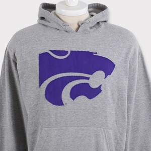 Embroidered Vintage 90s Kansas State Wildcats Sweatshirt Kansas University Kansas Wildcats T shirt Kansas Football Sweater Hoodie Crewneck