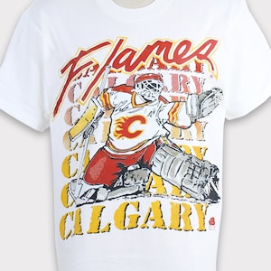 Vintage 00s Calgary Flames T-shirt Calgary Flames Sweatshirt Calgary Flames Hockey Sweater Crewneck Hoodie Jacket Tee Jersey Gift For Him