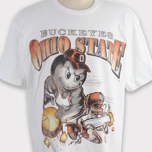 Vintage 00s Ohio State Buckeyes T-Shirt Ohio State Buckeyes Sweatshirt OSU Ohio State University Buckeyes Football Jumper Crewneck Gift Tee