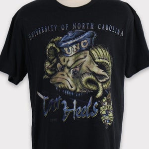 Vintage 00s North Carolina Tar Heels T-shirt North Carolina Sweatshirt North Carolina University UNC Tar Heels Football Crewneck Hoodie Gift